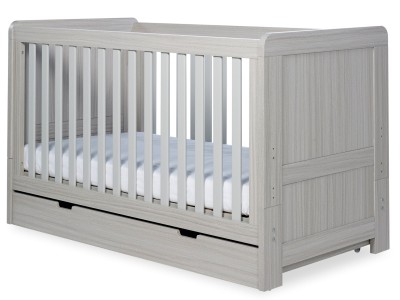 Ickle Bubba Pembrey Cot Bed and Under Drawer | Baby Snooze