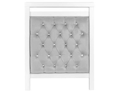 Babymore Velvet Deluxe Cot Bed – White | Baby Snooze