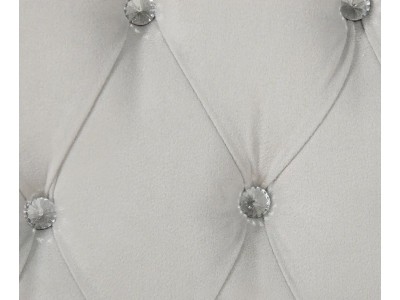 Babymore Velvet Deluxe Cot Bed – White | Baby Snooze