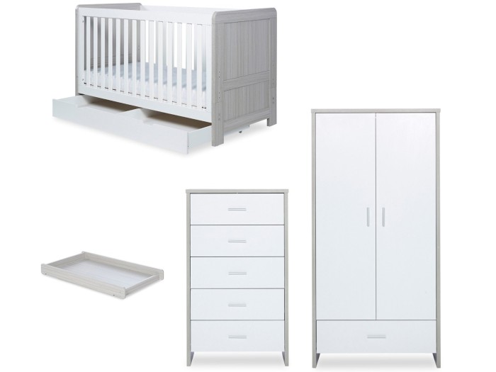 Pembrey 4 Piece Furniture Set and Under Drawer | Ickle Bubba