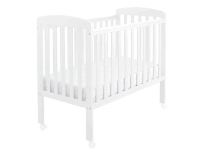 Babymore Space Saver Cot – White | Baby Snooze