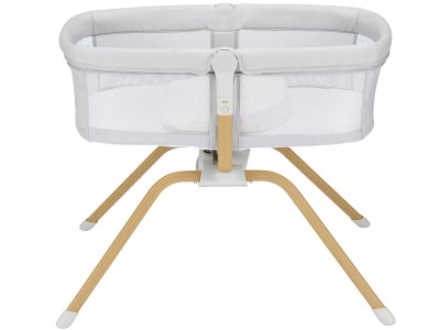 Babymore Air Motion Gliding Crib – Grey | Baby Snooze