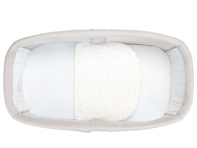 Babymore Air Motion Gliding Crib – Grey | Baby Snooze