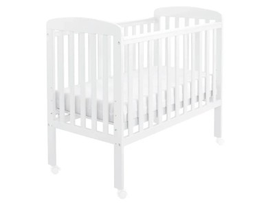 Babymore Space Saver Cot – White | Baby Snooze