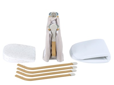 Babymore Air Motion Gliding Crib – Grey | Baby Snooze