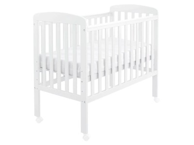 Babymore Space Saver Cot – White | Baby Snooze