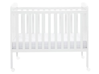 Babymore Space Saver Cot – White | Baby Snooze