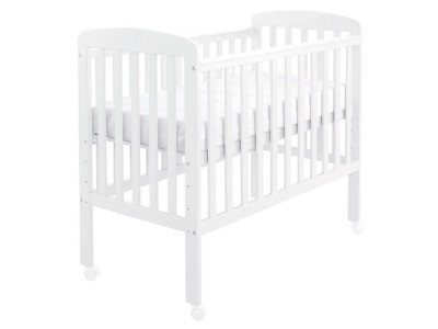 Babymore Space Saver Cot – White | Baby Snooze