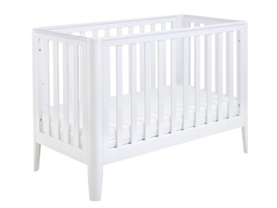 Babymore Iris mini Cot Bed – White | Baby Snooze