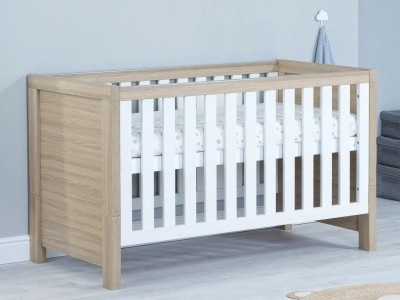 Babymore Luno 3 Piece Room Set – Oak White | Baby Snooze