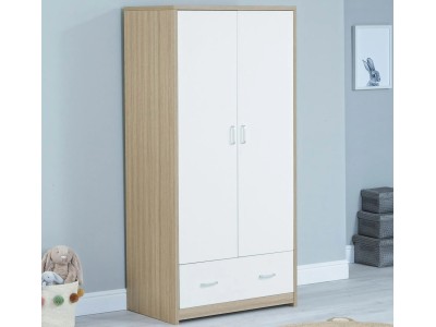 Babymore Luno 3 Piece Room Set – Oak White | Baby Snooze