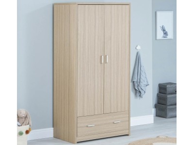 Luno 3 Piece Room Set with Drawer - Oak | Babymore