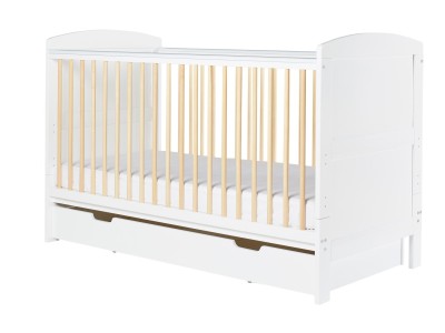Coleby Scandi Classic Cot Bed and Under Drawer | Ickle Bubba