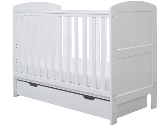Coleby Mini Cot Bed and Under Drawer | Ickle Bubba 