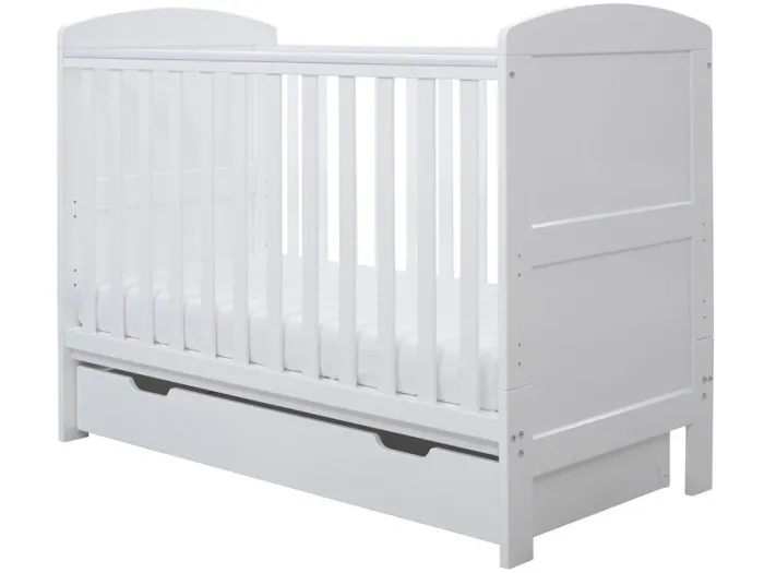 Ickle Bubba Coleby Mini Cot Bed and Under Drawer