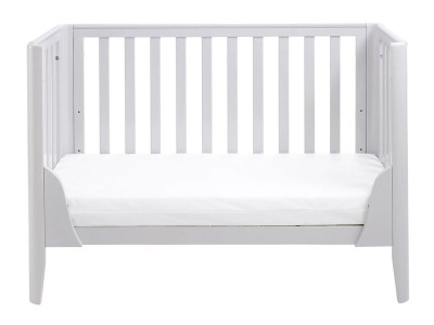 Babymore Iris mini Cot Bed – Grey | Baby Snooze