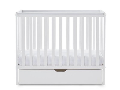 Obaby Bantam Space Saver Cot - White | Baby Snooze