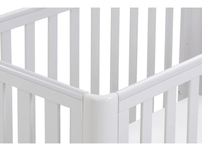 Babymore Iris mini Cot Bed – Grey | Baby Snooze