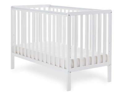 Obaby Bantam Cot - White | Baby Snooze