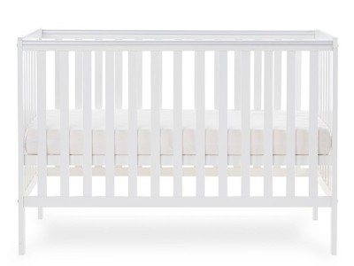 Obaby Bantam Cot - White | Baby Snooze