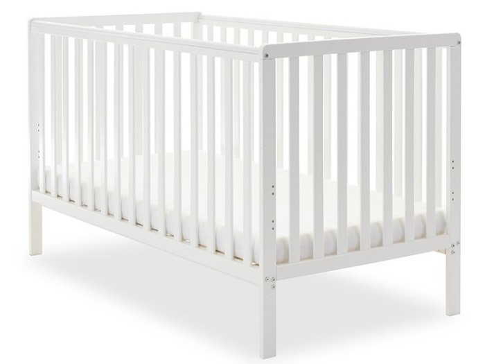 Obaby Bantam Cot Bed - White | Baby Snooze