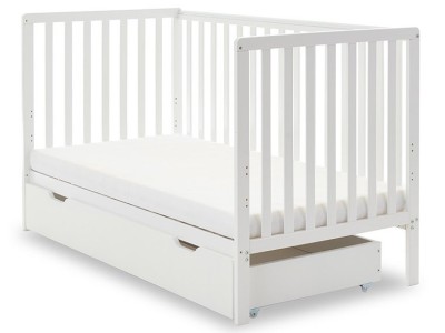 Obaby Bantam Cot Bed - White | Baby Snooze