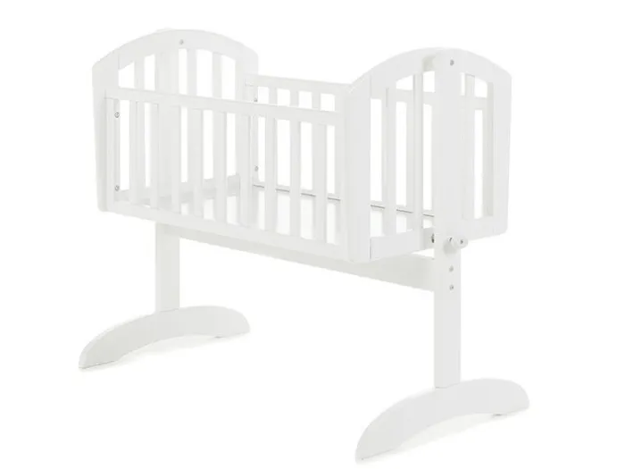 Obaby Sophie Swinging Crib - White