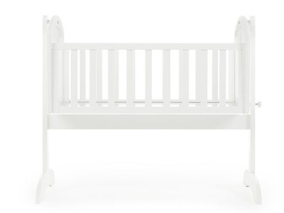 Obaby Sophie Swinging Crib - White | Baby Snooze
