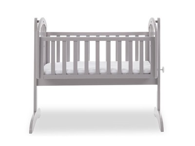 Obaby Sophie Swinging Crib - Warm Grey | Baby Snooze