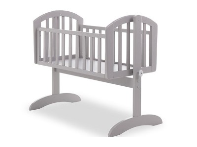 Obaby Sophie Swinging Crib - Warm Grey | Baby Snooze