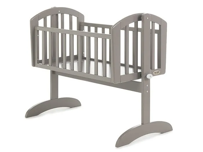 Obaby Sophie Swinging Crib - Taupe Grey