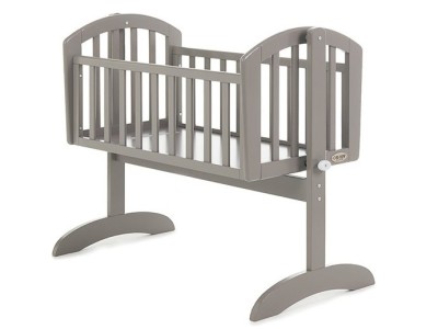 Obaby Sophie Swinging Crib - Taupe Grey | Baby Snooze