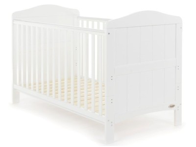 Obaby Whitby Cot Bed - White | Baby Snooze