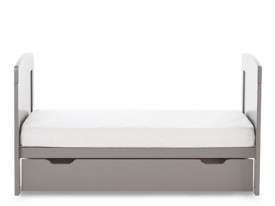 Obaby Grace Mini Cot Bed - Taupe Grey | Baby Snooze