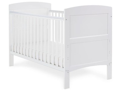 Obaby Grace Cot Bed - White | Baby Snooze