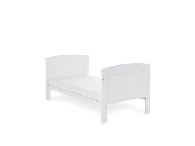 Obaby Grace Cot Bed - White | Baby Snooze