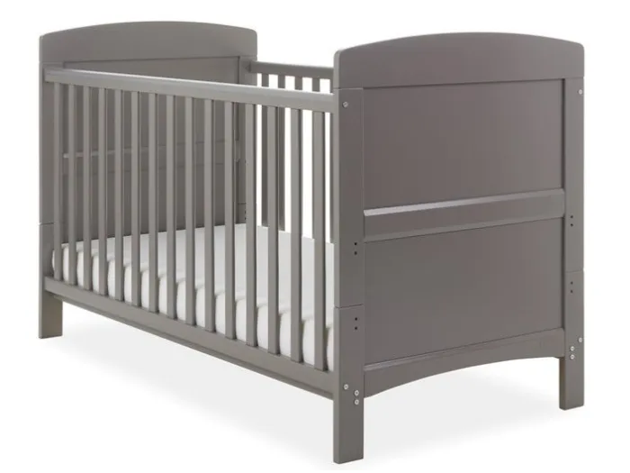 Obaby Grace Cot Bed - Taupe Grey