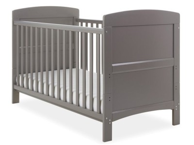 Obaby Grace Cot Bed - Taupe Grey | Baby Snooze