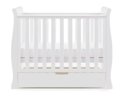 Obaby Stamford Space Saver Cot - White | Baby Snooze