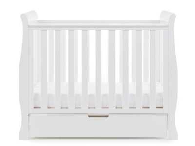 Obaby Stamford Space Saver Cot - White | Baby Snooze