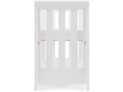 Obaby Stamford Space Saver Cot - White | Baby Snooze