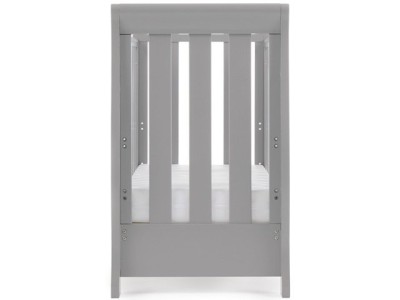 Obaby Stamford Space Saver Cot - Warm Grey | Baby Snooze
