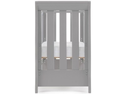 Obaby Stamford Space Saver Cot - Warm Grey | Baby Snooze