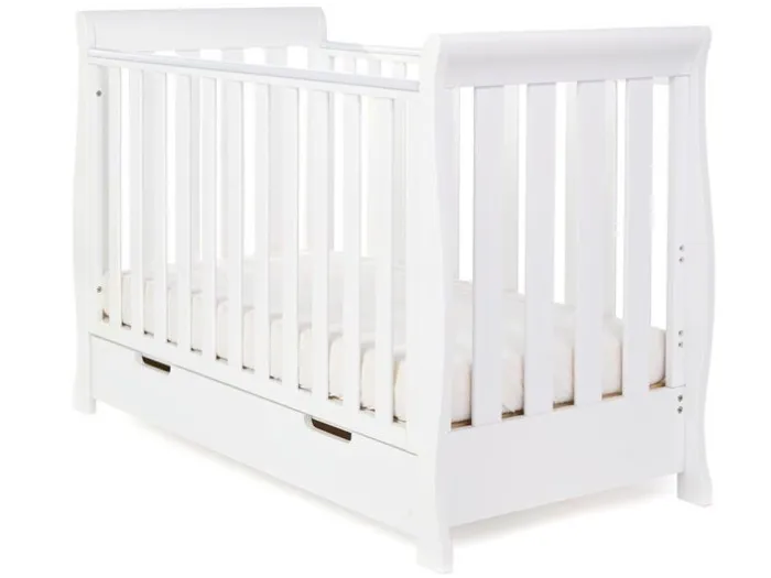 Obaby white cot bed online