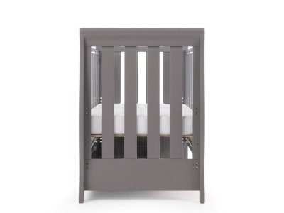 Obaby Stamford Mini Cot Bed - Taupe Grey | Baby Snooze