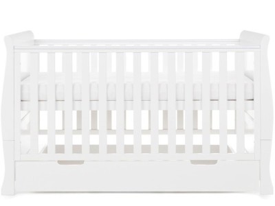 Obaby Stamford Classic Cot Bed - White | Baby Snooze