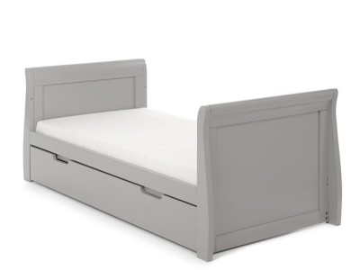 Obaby Stamford Classic Cot Bed - Warm Grey | Baby Snooze