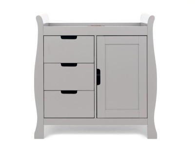 Stamford Closed Changing Unit - Warm Grey | Obaby