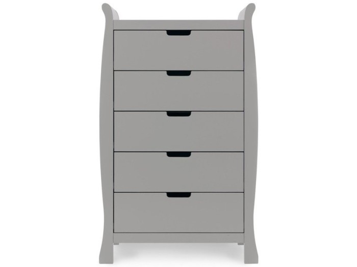 Stamford Tall Chest Of Drawers - Warm Grey | Obaby