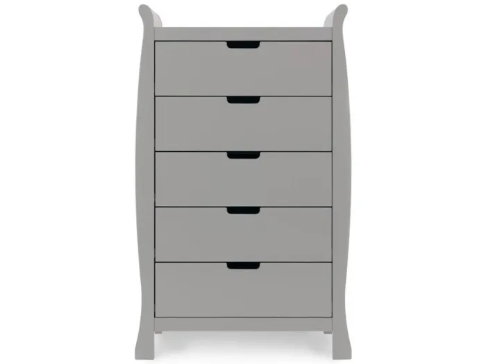 Obaby Stamford Tall Chest Of Drawers - Warm Grey